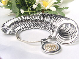 誕生日プレゼント&ご自身へのご褒美ジュエリーアクセサリー♪【楽天】プロが持つリングゲージ、お客様にもってほしいリングゲージ1号〜30号タイプ【誕生日ホワイトデープレゼント】