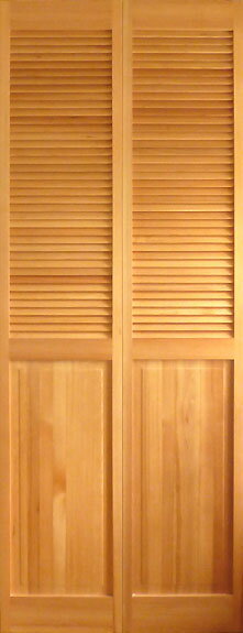 【ハーフルーバー木製クローゼットドア】オリジナル木製クローゼットドア1424 910×2015×34サイズ