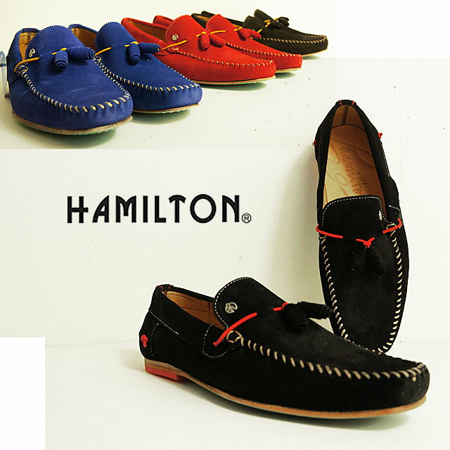 【50%OFF】hamilton【ハミルトン】メンズ スエード ドライビングシューズ レザ…...:j-pia:10025212