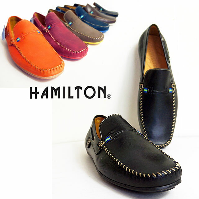 【50%OFF】hamilton【ハミルトン】メンズ ドライビングシューズ レザーシューズ…...:j-pia:10025210