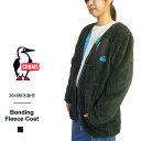 yő3,000~OFFN[|sz[2018 AW New] CHUMS `X {fBO t[X R[g fB[X m[J[ {A t[X WPbg u]  yKiz CH04-1119 Bonding Fleece Coat