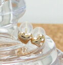 "coeur・クール" 18k セカンドピアス ファーストピアス K18 地金 変形ハート 4ミリ太軸 軸太 特芯 0.9×10 0.8×12 ピンクゴールド/イエローゴールド/ホワイトゴールド地金 軸太 0.9ミリ ポスト 加工 対応 K18 最安値挑戦中 低アレルゲン ランキング入賞