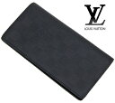 LOUIS VUITTON ルイ ヴィトン ダミエ・アンフィニ ポルトフォイユ・ブラザ メンズ用 長財布 オニキス N63010【送料無料】【05P03Dec16】