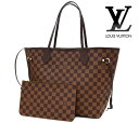 LOUIS VUITTON ルイ ヴィトン ダミエ ショルダーバッグ ポーチ付き ネヴァーフルMM N41358【送料無料】