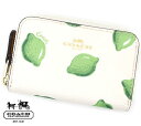 COACH アウトレット コーチ 2359 IMQZU ライムプリント ジップアラウンド コインケース 小銭入れ チョーク×グリーンマルチ【送料無料】