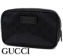 GUCCI グッチ アウトレット 510341 K28AN 1000 スーキー GGナイロンキャンバス コスメティックポーチ 小物入れ 化粧ポーチ ブラック 保存袋付 送料無料