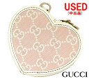GUCCI グッチ 152615 GGキャンバス レザー 小銭入れ コインケース ハート ランクB 保存袋付 中古品【中古】【送料無料】