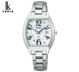 SEIKO LUKIA SSVW213 セイコー ルキア Essential Collection エッセンシャルコレクション レディース 女性用 腕時計 <strong>電波ソーラー</strong> トノー型 シルバー ギフト プレゼント 【送料無料】