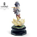 【正規品】リヤドロ LLADRO バルゴパル 01008659 ポーセリン 磁器 人形 置物 インテリア プレゼント お祝い 新築 開業 玄関 オフィス リビング 縁起物 開運 象 神 ヒンズー教 オーム Ω