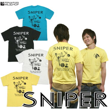 SNIPER/オリジナル半袖Tシャツ/ネット限定Tシャツ【cloth】MILDCHOP by JACA JACA 0620ます得5