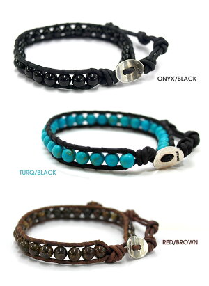 【送料無料】【即納】CHANLUUチャンルーメンズシングルラップブレスブレスレットSINGLEWRAPBRACELETBSM-2028全3色