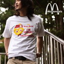 McDonald’s/マクドナルド マックサーフ Tシャツ BOY[メンズ 半袖 Tシャツ カットソー ティーシャツ カットソー おしゃれ かっこいい 紳士 春服 春物 春 夏服 夏物 夏 入学祝い 就職祝い 大人 彼氏 プレゼント]◆60%〜