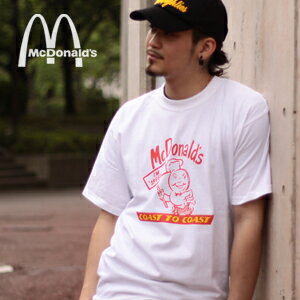 【McDonald's／マクドナルド】クラシック Tシャツ/COOKSALE商品メール便OK SALE対象商品 64% OFF