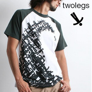 ◆two【TWO LEGS／トゥーレッグス】 WAVE　ラグランTシャツ