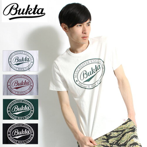 Bukta/バクタ ロゴTシャツ