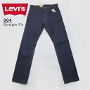 リーバイス 504 ストレートフィット スケートボーディング LEVI'S SKATEBOARDING SKATE 504 STRAIGHT FIT DENIM デニム インディゴ メンズ 男 男性用 ジーパン ジーンズ スケートボード スケーター 自転車 バイク