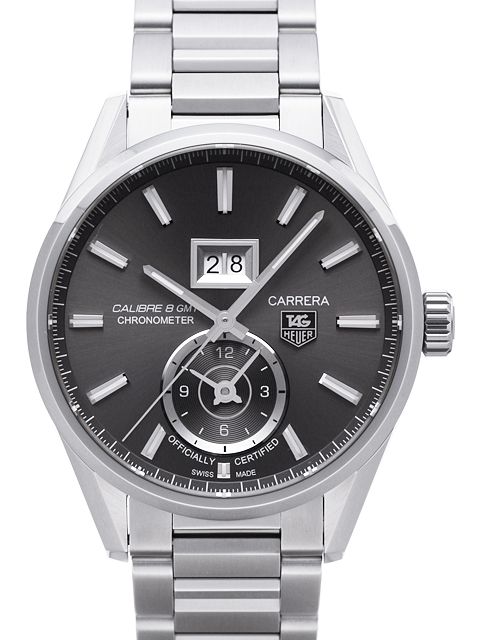 タグ・ホイヤー カレラ グランドデイト GMT キャリバー8 / Ref.WAR5012.BA0723 