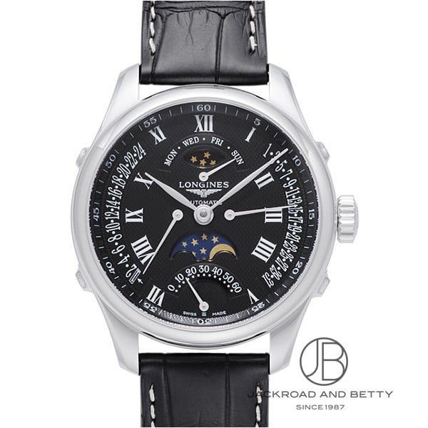 ロンジン LONGINES マスターコレクション レトログラード ムーンフェイズ L2.738.4.51.7 時計 メンズ
