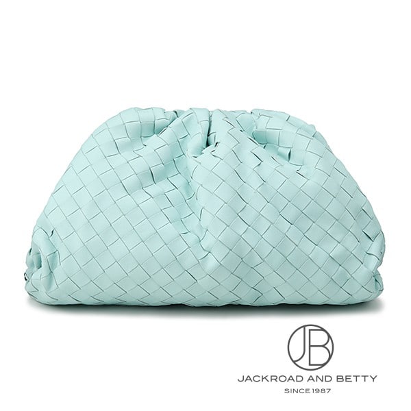 ボッテガ・ヴェネタ BOTTEGA VENETA ポーチ クラッチ バッグ ライトブルー 576175 VO0BL 4821 新品 バッグ/財布/小物