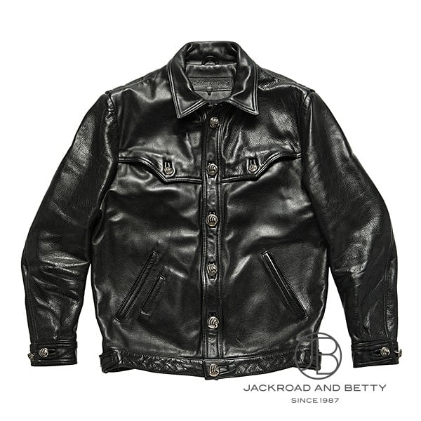 クロムハーツ CHROME HEARTS クラシックジーン レザージャケット 中古 その他