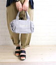レペット(repetto)コットン ミニ ダッフルバッグ ハンドバッグ “SMALL GLIDE”・B0231T-0061601【レディース】