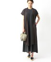 ププラ(PUPULA)ハイツイストストレッチ ショートスリーブ トッパー ロングカーディガン・197156-0141901【レディース】【■■】