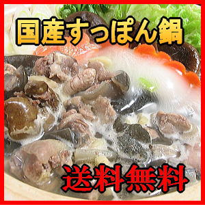 【送料無料】国産すっぽん(スッポン)使用　博多すっぽん鍋(スッポン鍋)4人前 還暦 お祝いにすっぽん料理【ギフト】【お中元】【お歳暮】【2sp_120810_green】