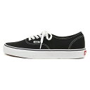 バンズ VANS 米国規格 オーセンティック ブラック/ホワイト (AUTHENTIC Black)