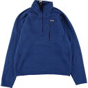 古着 13年製 パタゴニア Patagonia ベターセーター 1/4 ジップ 25521FA13 フリースプルオーバー メンズS /eaa297577 【中古】 【221202】