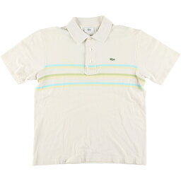 <strong>古着</strong> <strong>ラコステ</strong> LACOSTE 半袖 <strong>ポロシャツ</strong> メンズM /eaa428353 【中古】 【240326】