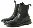 【あす楽対応】トリッカーズStJamesCollection♪Tricker'sウイングチップサイドゴアブーツ/~22.5cm/boe5635♪#SHOES2#SLEA#BS#~22.5#muj#blk#dsn#rnka#130425#n130401#【古着】【中古】