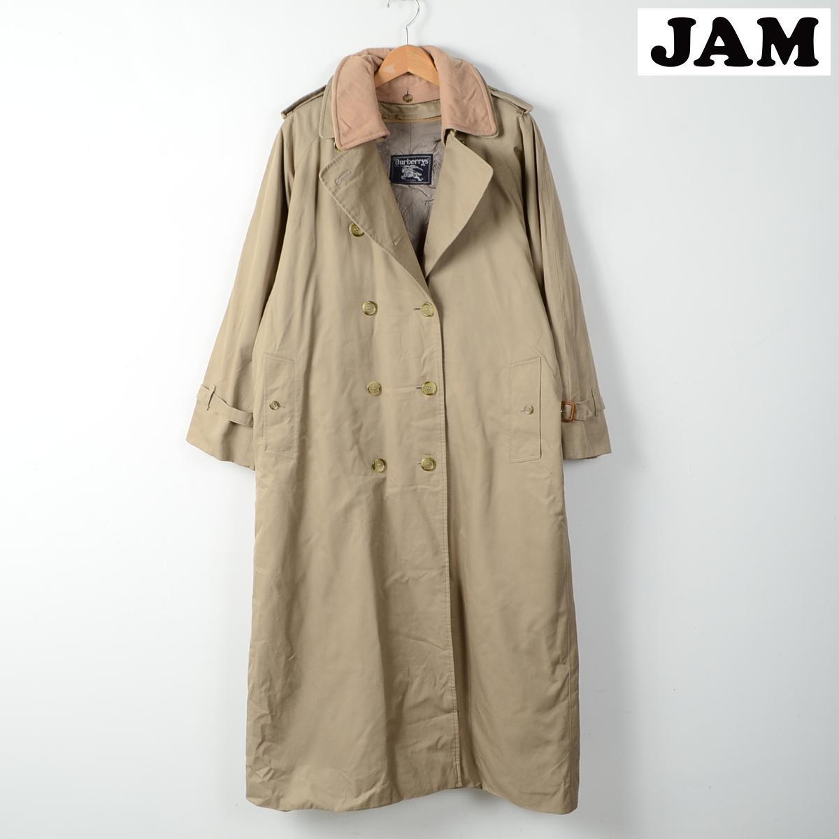 バーバリー 英国製 ライナー付きトレンチコート レディースXXL Burberry's /wee8762 【古着屋JAM】【中古】【あす楽対応】 150128