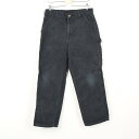 カーハート ダック地 ペインターパンツ メンズw34 Carhartt /wet7936 【古着屋JAM】【中古】 160901【US1703】