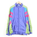 80年代 アディダス ナイロンジャケット メンズL ヴィンテージ adidas /wet6534 【古着屋JAM】【中古】 160904