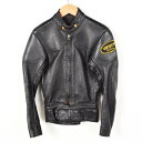 80年代〜 VANSON ヴァンソン USA製 シングルライダースジャケット 34 レディースXS ヴィンテージ /weu8455 【中古】【n1610】 160930