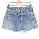 60年代 リーバイス 501 ビッグE BIG E S TYPE タイプ物 USA製 カットオフジーンズ デニムパンツ メンズw28 ヴィンテージ Levi's /waa9127 【中古】【n1705】 【170427】