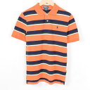 ラルフローレン POLO by Ralph Lauren 半袖 ボーダー ポロシャツ メンズM Ralph Lauren /wae7938 【中古】 【170502】