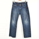 リーバイス 505 テーパードジーンズ デニムパンツ レディースL(w28) Levi's /wac0541 【中古】 【170519】