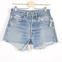 60年代 リーバイス 501 ビッグE BIG E カットオフジーンズ デニムパンツ メンズw31 ヴィンテージ Levi's /wad9233 【中古】【n1707】 【170625】