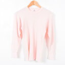 ヘインズ ワッフル サーマルロンT レディースL Hanes /wag1588 【中古】 【170526】