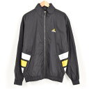 90年代 アディダス adidas デカロゴ ビッグロゴ フード収納型 ナイロンジャケット メンズL /wai9469 【中古】 【170803】
