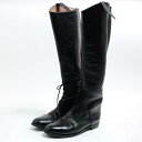PYTCHLEY ジョッキー乗馬ブーツ 9S メンズ25.5cm /boj8170 【中古】 【171124】