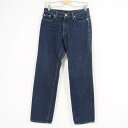 濃紺 ラルフローレン Ralph Lauren POLO JEANS COMPANY ジーンズ ストレートデニムパンツ レディースXL(w31) /wao6727 【中古】 【180128】【SS1903】