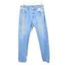 90年代 リーバイス Levi's 501 ジーンズ ストレートデニムパンツ USA製 メンズw35 /wam3730 【中古】【古着屋JAM】【古着屋JAM】 【180208】