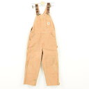 カーハート Carhartt 中綿入り ダブルニー ダック地 オーバーオール USA製 メンズw34 /wal4731 【中古】 【180226】