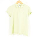 ラコステ LACOSTE フランス企画 半袖 ポロシャツ 46 レディースS /war1276 【中古】 【180503】