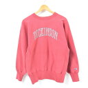 90年代 チャンピオン Champion リバースウィーブ 刺繍タグ カレッジスウェットシャツ トレーナー USA製 メンズM /was2766 【中古】 【180511】