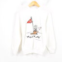 80年代 ヘインズ Hanes アニマルプリントスウェット トレーナー USA製 レディースS ヴィンテージ /was0501 【中古】 【180525】