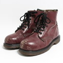 ドクターマーチン Dr.Martens スチールトゥ 7ホールブーツ 英国製 UK5 レディース23.5cm /bon6187 【中古】 【180918】