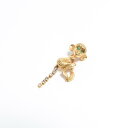 50?60年代 ラインストーン 猿 サルモチーフ ブローチ ヴィンテージ /anb9338 【中古】 【181001】